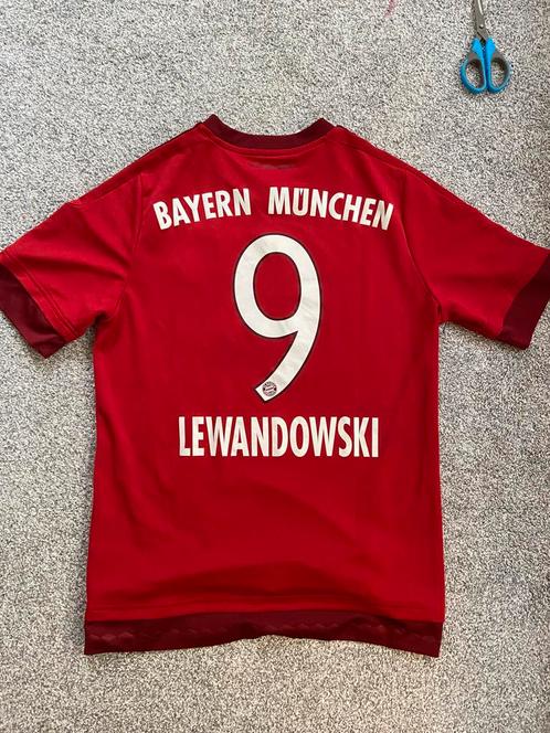 Origineel Bayern München 15/16 Lewandowski XS, Sport en Fitness, Voetbal, Zo goed als nieuw, Shirt, Maat XS of kleiner, Ophalen of Verzenden