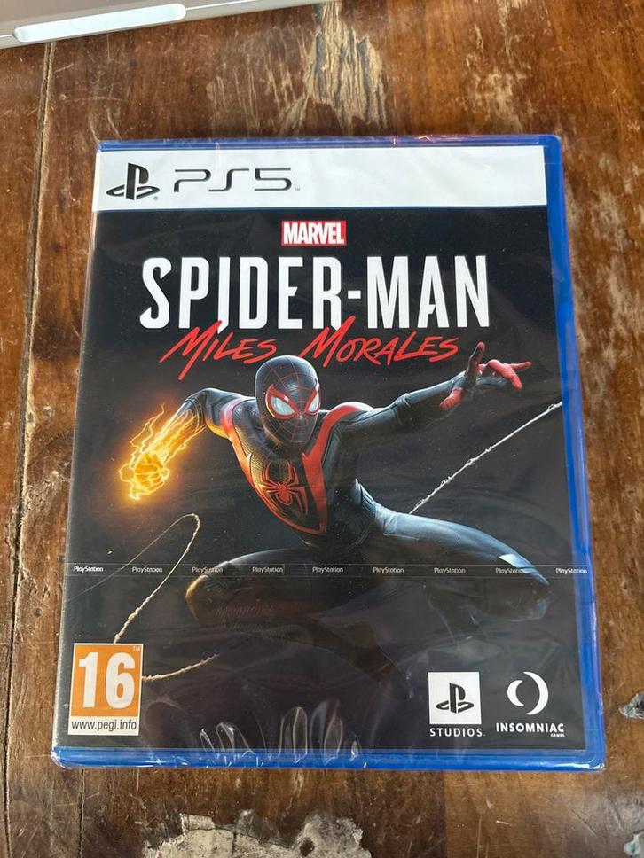 Spider-Man Miles Morales PS5, Spelcomputers en Games, Games | Sony PlayStation 5, Nieuw, Ophalen of Verzenden