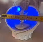 Prachtige Engel, blauw rustgevend licht H 9 cm, Nachtlampje, Verzamelen, Beelden en Beeldjes, Ophalen of Verzenden, Nieuw, Religie