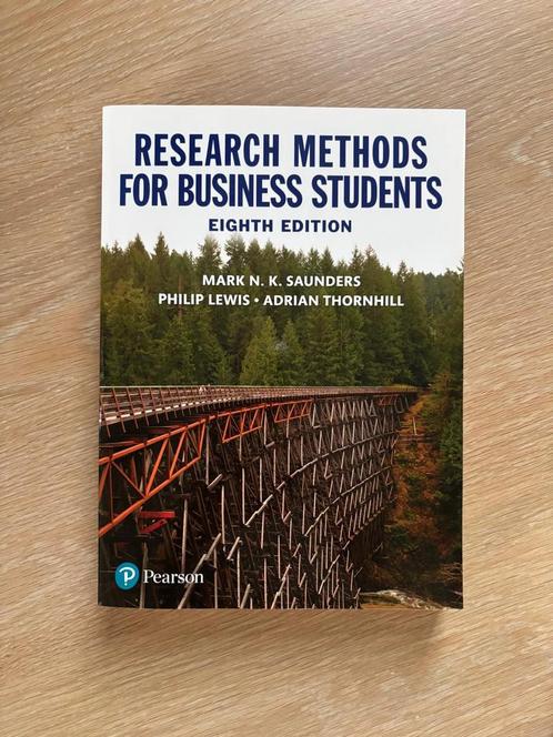 Onderzoeksmethoden voor Bedrijfskundestudenten, Boeken, Studieboeken en Cursussen, Zo goed als nieuw, HBO, Gamma, Ophalen of Verzenden