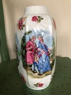 Vintage Vaas Royal Schwabap mt rococo tafereel, Antiek en Kunst, Antiek | Vazen, Verzenden