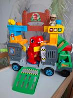 V-tech Dino vrachtauto, Kinderen en Baby's, Speelgoed | Vtech, Ophalen, Zo goed als nieuw, 2 tot 4 jaar