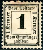Beieren P2y - Portzegel, Postzegels en Munten, Postzegels | Europa | Duitsland, Ophalen of Verzenden, Duitse Keizerrijk, Postfris