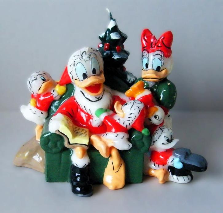 Kerst kaars Donald Duck, Diversen, Kerst, Zo goed als nieuw, Ophalen of Verzenden