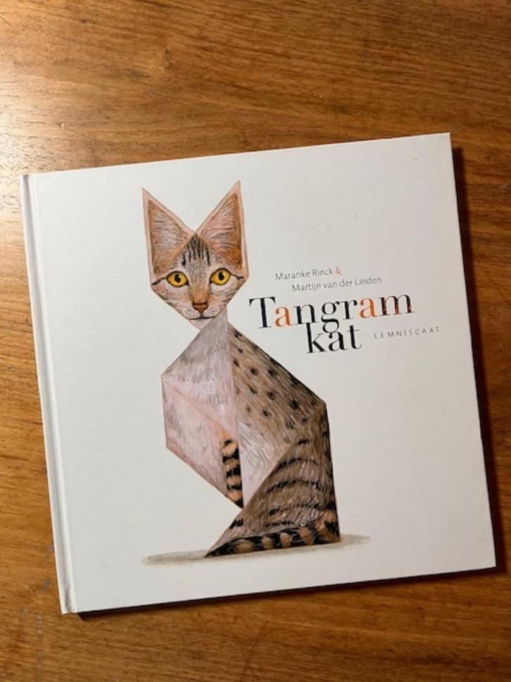 Tangram kat, Boeken, Kinderboeken | Kleuters, Zo goed als nieuw, Sprookjes, Ophalen of Verzenden