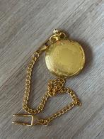 Goudkleurig zakhorloge, Ophalen of Verzenden, Overige materialen, Overige typen