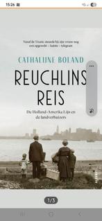 REUCHLINS REIS, de Holland Amerika Lijn en de Landverhuizers, Boeken, Reisverhalen, Ophalen of Verzenden, Zo goed als nieuw, Kathalijne Boland