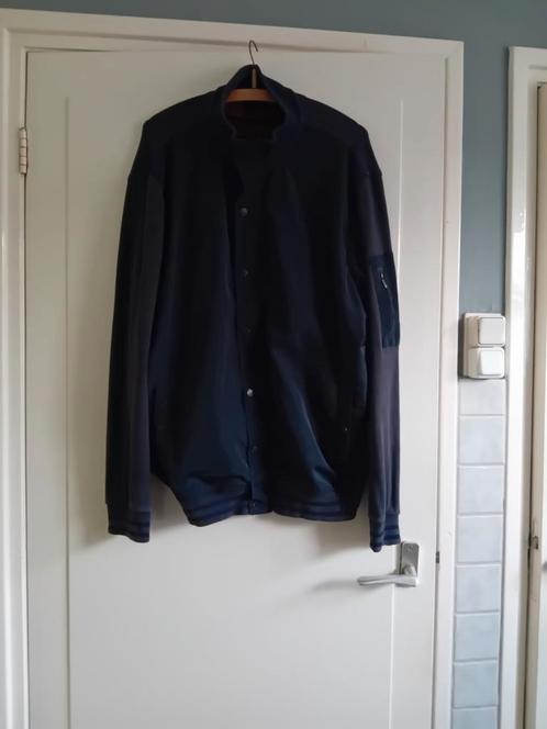 Blauwe heren zomerjas maat XL, Kleding | Heren, Jassen | Zomer, Zo goed als nieuw, Maat 56/58 (XL), Blauw, Ophalen of Verzenden
