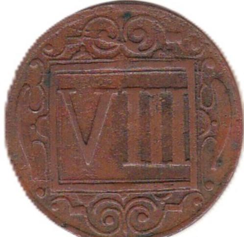 DUITSE STATEN  COESFEL    1713    8 PFENNIG, Postzegels en Munten, Munten | Europa | Niet-Euromunten, Duitsland, Verzenden