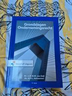 Grondslagen Ondernemingsrecht - A.M.M. van Zeijl, Boeken, Gelezen, A.M.M. van Zeijl, Alpha, HBO