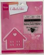 Marianne design Collectables Home sweet home, Hobby en Vrije tijd, Scrapbooking, Ophalen of Verzenden, Zo goed als nieuw