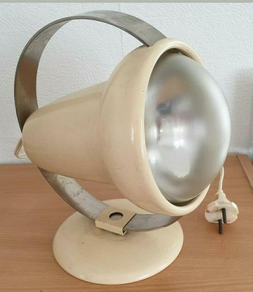 In goede staat. Model: Infraphil 7525 Philips 1946-1950, Huis en Inrichting, Lampen | Tafellampen, Zo goed als nieuw, Minder dan 50 cm