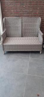 2025-12-55-ML: rotan 2-zits bankje, Ophalen, Gebruikt