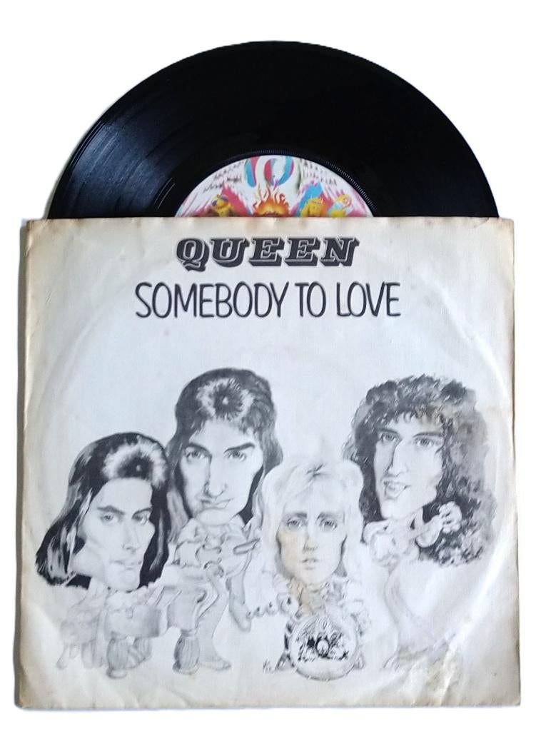 Top2000#0279 Queen - Somebody to love, Verzenden, Overige genres, 7 inch, Single