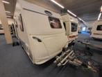 Caravelair Antares Luxe 420; Isabella voortent, luifel, Schokbreker, Bedrijf, Treinzit, Overige typen