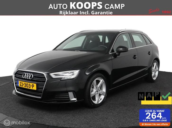 Audi A3 Sportback 30 TFSI 116PK Sport Lease Edition S-tronic, Auto's, Audi, Bedrijf, Te koop, A3, ABS, Airbags, Airconditioning