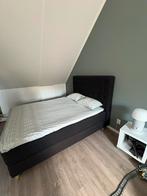 Boxspring antraciet ikea160x200 cm, Huis en Inrichting, Slaapkamer | Boxsprings, Ophalen, Gebruikt, Tweepersoons, 200 cm