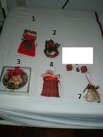 Allerhande kerst-accessoires in o.a. Schotse ruit., Ophalen of Verzenden, Zo goed als nieuw