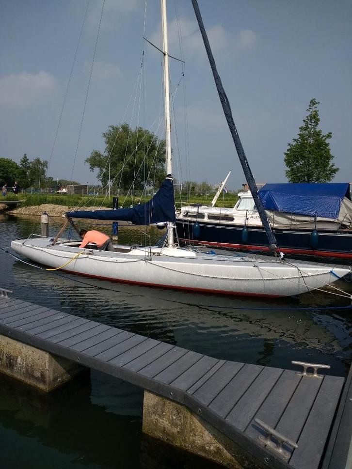 ETCHELLS  grote snelle dagzeiler, Watersport en Boten, Open zeilboten, Gebruikt, Overige typen, 6 meter of meer, Polyester, Buitenboordmotor