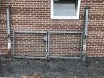 Dubbele draaipoort, Tuin en Terras, Tuinhekken en Hekwerk, Ophalen, Gebruikt, IJzer, Overige typen
