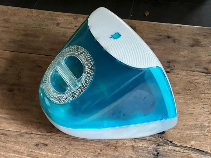 Apple iMac G3 – Bondi Blue (1998)  vintage imac werkend, Computers en Software, Apple Desktops, Zo goed als nieuw, iMac, Minder dan 2 Ghz