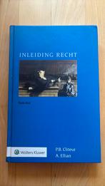 P.B. Cliteur - Inleiding recht, Ophalen of Verzenden, Zo goed als nieuw, P.B. Cliteur; A. Ellian