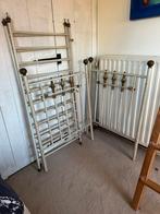 Antiek Bedframe met Messing Details zonder bedbodem, Antiek en Kunst, Antiek | Meubels | Bedden, Ophalen
