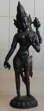 Bronzen Hindoeïstisch Tara Beeld., Ophalen of Verzenden