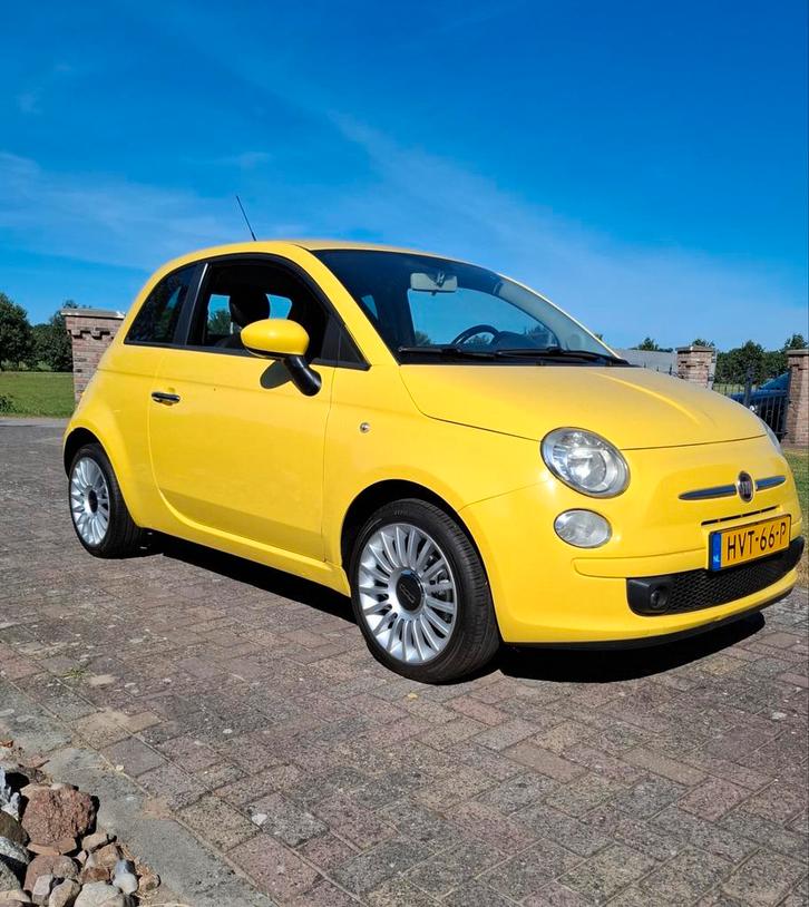 Fiat 500 1.2 SPORT 2009, Auto's, Fiat, Bedrijf, ABS, Airconditioning, Climate control, Elektrische ramen, Lichtmetalen velgen