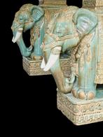 Vintage Design salontafel olifant tafel keramiek sidetable, Ophalen of Verzenden