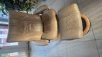 Stressless verstelbare stoel, soepel leer en hocker. M/L, Huis en Inrichting, Banken | Sofa's en Chaises Longues, Ophalen, Ruim een comfortabel, verstelbaar
