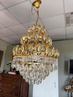 Vintage Palwa kristallen kroonluchter, Huis en Inrichting, Lampen | Kroonluchters, Ophalen of Verzenden, Zo goed als nieuw