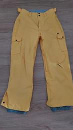 Skibroek snowboardbroek O Neill Geel Maat XL, Overige merken, Gebruikt, 100 tot 140 cm, Ophalen of Verzenden