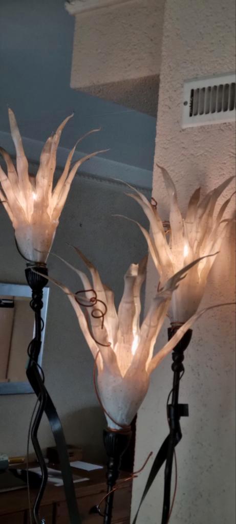 Exclusieve Rob Leben Vloerlamp!, Huis en Inrichting, Lampen | Vloerlampen, Gebruikt, 200 cm of meer, Metaal, Overige materialen