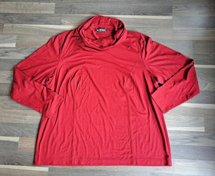 Verpass, dun truitje, souspull, 46/48, Kleding | Dames, Grote Maten, Zo goed als nieuw, Trui of Vest, Rood, Ophalen of Verzenden