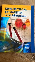 Kwaliteitszorg en statistiek in het laboratorium, Ophalen, Zo goed als nieuw, Nederlands, H.M. Raadschelders; M.F.M. den Rooijen