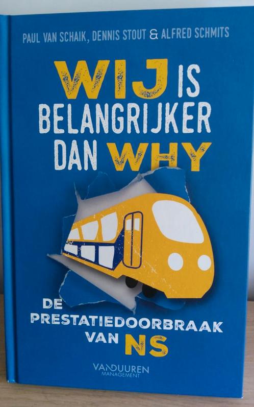 Wij is belangrijker dan Why - Prestatiedoorbraak van NS, Verzamelen, Spoorwegen en Tramwegen, Zo goed als nieuw, Ophalen of Verzenden