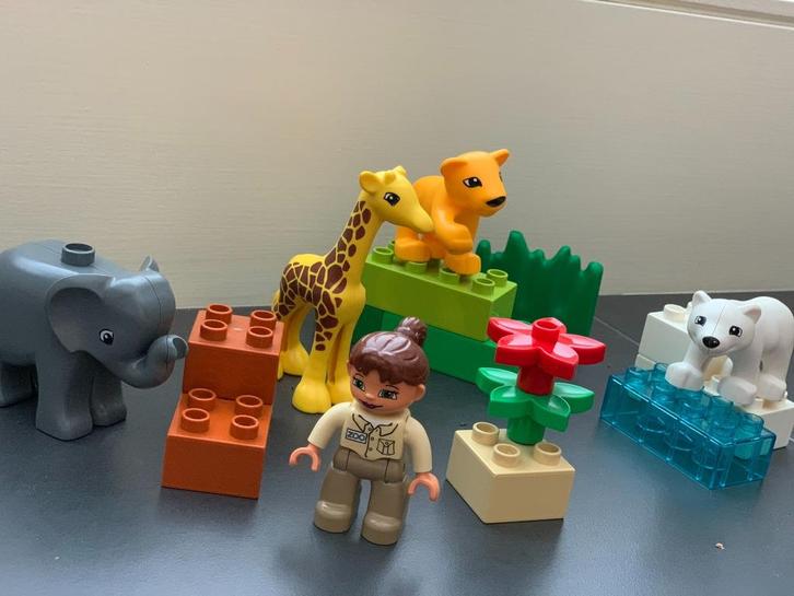 Duplo 4962 Baby Zoo, Kinderen en Baby's, Speelgoed | Duplo en Lego, Zo goed als nieuw, Duplo, Complete set, Ophalen of Verzenden