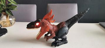 Jurassic World Uncaged Vuur Dinosaurus Pyroraptor GYW89 beschikbaar voor biedingen
