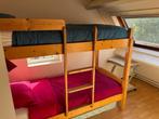 Stapelbed (of 2 enkelvoudige bedden) + matrassen!, Ophalen, Gebruikt, Stapelbed