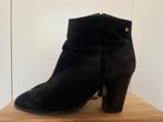 Tommy Hilfiger enkellaars zwart suede (42), Verzenden, Zwart, Lage of Enkellaarzen, Gedragen