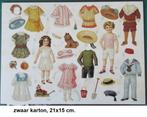 (ansicht) kaarten met AANKLEEDPOPJES, nieuw, 21x15 cm., Ophalen of Verzenden, Nieuw