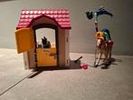 Playmobil paardenstal en voltige paard, Ophalen of Verzenden, Zo goed als nieuw