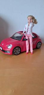 Barbie Volkswagen The Beetle, Ophalen of Verzenden, Zo goed als nieuw, Auto, Overige merken