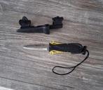 Te koop: Sqeezelock Duikmes rvs met houder voor op slang, Ophalen of Verzenden