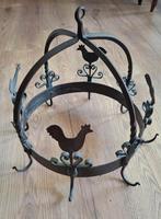 Brocante smeedijzeren wildkroon, Ophalen of Verzenden, Gebruikt