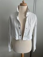 Zara wit kort jeansjasje maat xs zgan, Kleding | Dames, Jassen | Zomer, Ophalen of Verzenden, Zo goed als nieuw, Maat 34 (XS) of kleiner