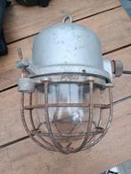 Industriële Kooilamp - Vintage Stijl, Ophalen of Verzenden