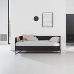 Kidsmill modular 2 bedbank en kledingkast 3 deurs mat zwart, Ophalen, Zo goed als nieuw, Eenpersoons