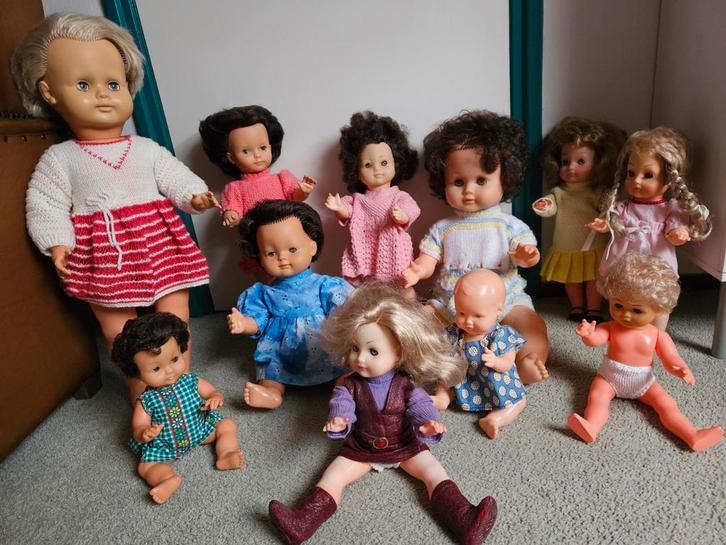 Wildebras poppen, Verzamelen, Poppen, Gebruikt, Pop, Ophalen of Verzenden